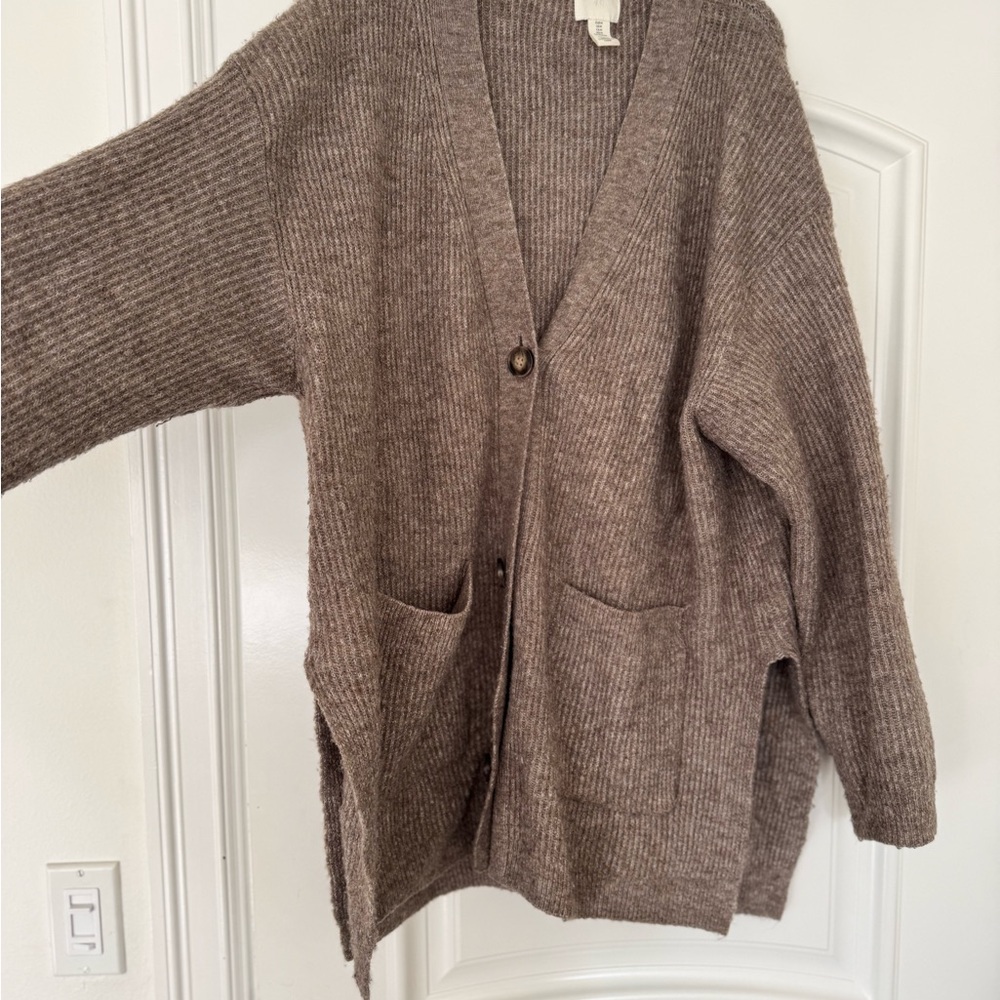 H&M Brown Women's Cardigan Sweater
